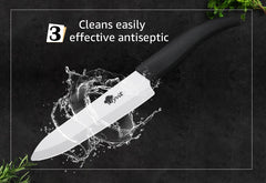 Ceramic Knives Kitchen knives 3 4 5 6 inch Chef knife Cook Set+peeler white zirconia