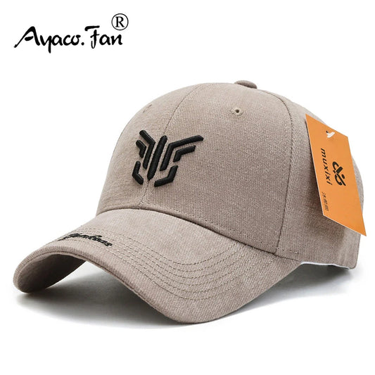 Baseball Cap New Spring Summer Solid Sunhat Embroidered Men Women