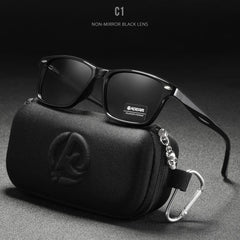 Polarized Sunglasses For Men Women TR90 Material Frame Spring