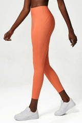Women Yoga Pants Naked Feeling High Stretch Nylon High Waist Leggings Push Up