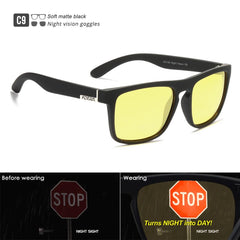 Polarized Sunglasses Men Classic Design All-Fit Mirror Sunglass