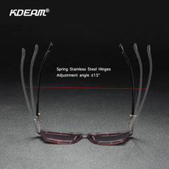 Polarized Sunglasses For Men Women TR90 Material Frame Spring