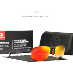 Sunglasses Polarized Material Frame TAC Polarization Lense Soft Rubber