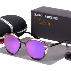 Fashion Polarized Women Sunglasses Round Sun Glass