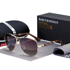 Sunglasses Polarized Men's Sun Glasses Women Pilot Gradient Eyewear Mirror