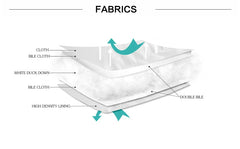 Women Winter Reversible Jackets 90% White Duck Down Keep Warm