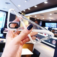 Phone Case For iPhone 14 Pro Max 13 12 11 SE 2020 SE3 XR XS X 8 7 6 Plus Clear Silicone Cover Soft Coque