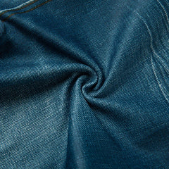 Push Up Seamless High Waist Faux Denim Leggings Women Casual Elastic Pocket Jeans