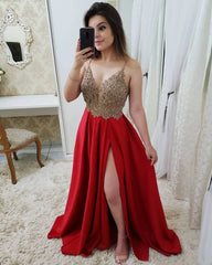 Homecoming Dresses: Prom Dresses Red Elegant Women Formal Party