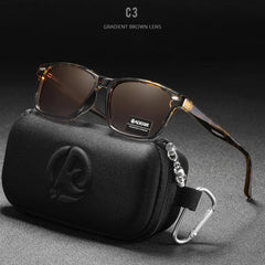 Polarized Sunglasses For Men Women TR90 Material Frame Spring