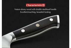 5'' Inch Utility Knife German 1.4116 Stainless Steel Kitchen Paring Knives