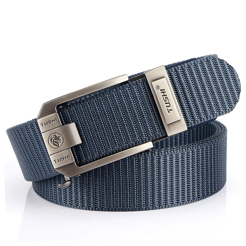 MEDYLA Tactical Belt Nylon Military Army belt Outdoor Metal Buckle Police Heavy Duty men's Training Hunting Belt