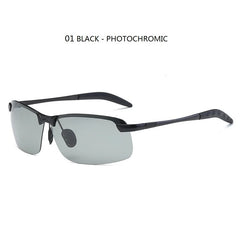 Sunglasses Men Polarized Driving Chameleon Glasses Male Change Color