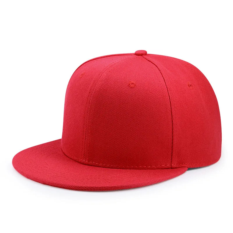 Big Bone Man Plus Size Baseball Caps Adult Flat Peak Hip Hop Fitted Hat Men Women Large Size Snapback Cap size 6 3/4 to size 8