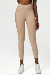 Women Yoga Pants Naked Feeling High Stretch Nylon High Waist Leggings Push Up