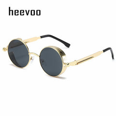 Sunglasses Men Women Fashion Round Glasses Brand Designer Vintage