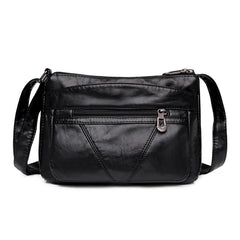 Fashion All-match Solid Color Messenger Bag High Capacity Womens Shoulder Bags