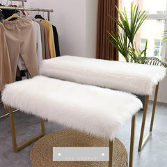 Soft Plush Sheepskin Carpets For Display Dressing Table Home Decor Fur Rugs