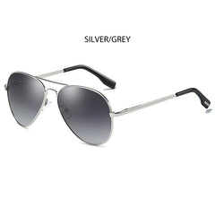 Sunglasses Men Luxury Metal Black Aviation Sun Glasses Male