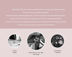 Creative Geometric Winding White Zircon Ring 925 Sterling Silver For Ladies Fashion