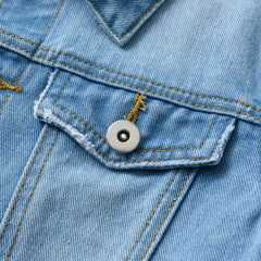 Fashion Denim Jacket For Kids Causal Handsome Children Boys Coat