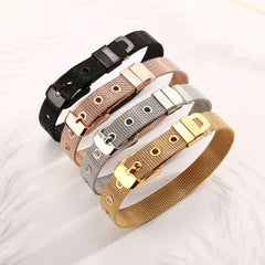 Gold Color Stainless Steel Ring Big Round Crystal Mesh Finger Ring Roman