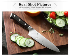 5" Inch Utility Knife GERMAN 1.4116 Steel Best Kitchen Knife Parer Fruit Knife