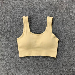 Seamless Sport Suit Yoga Suit Fitness Gym Clothes Women Gym Crop Top Yoga Shirts