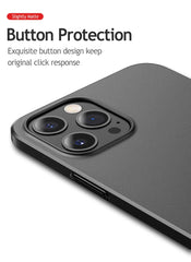 Cases For APPLE iPhone 16 15 14 13 12 11 Pro Max Plus Mini Shockproof Case Cover Hard Plastic Ultra Slim Frosted Covers