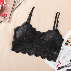 Wireless Bra For Women Padded Push Up Bralette Female Brassiere Soft Backless
