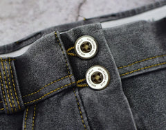 Women Stretch Denim Jeans Skinny Tight Peach Hips Push Up Shape Pencil Pants