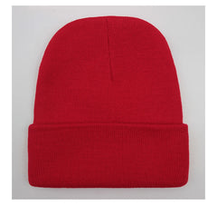 Unisex Beanie Autumn Winter Wool Blends Soft Warm Knitted Cap Men Women