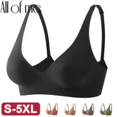 Plus Size Bra Seamless Sexy Women Bras Wire Free Brassieres Soft Underwear
