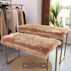 Soft Plush Sheepskin Carpets For Display Dressing Table Home Decor Fur Rugs