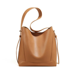Lady Women Hobo Bucket Bag Split Leather Fashion Shoulder Bags Large