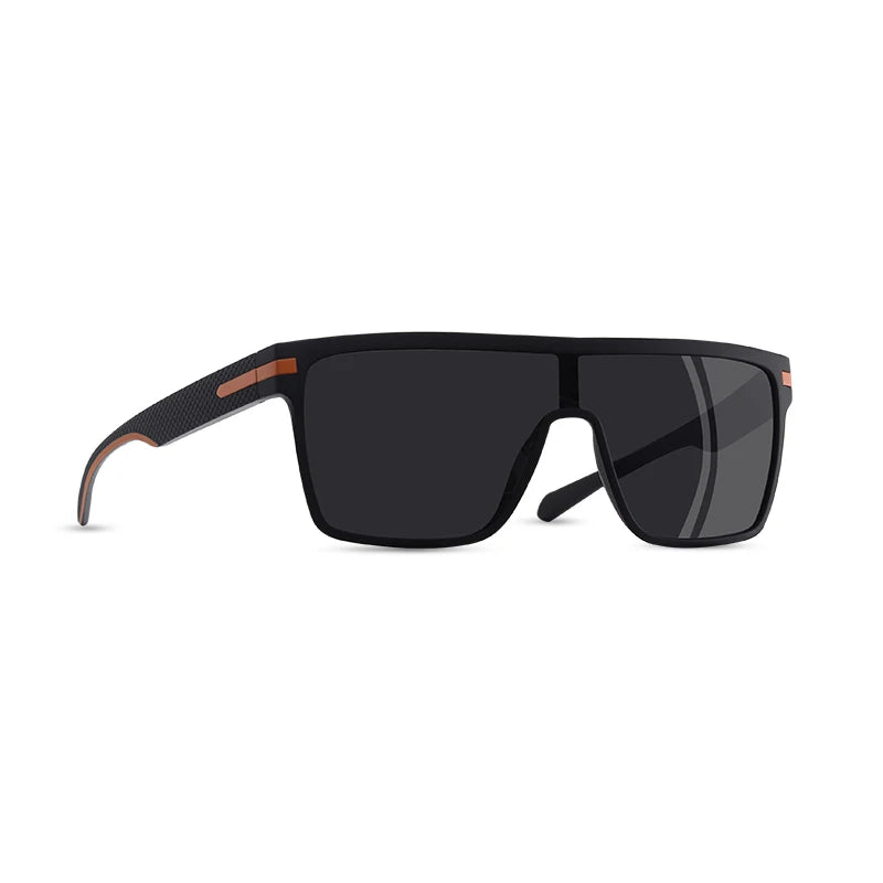 Sunglasses Men Fashion Oversized Flexible Frame Square Mens