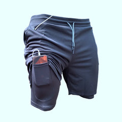 Running Shorts Men 2 in 1 Training Gym Shorts Fitness Men Joggers Jogging