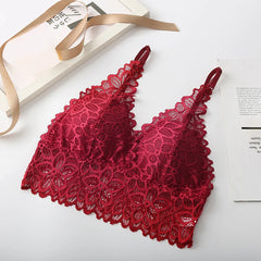 Wireless Bra For Women Padded Push Up Bralette Female Brassiere Soft Backless