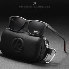 Polarized Sunglasses For Men Women TR90 Material Frame Spring