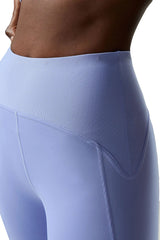 Women Yoga Pants Naked Feeling High Stretch Nylon High Waist Leggings Push Up