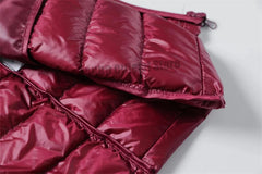 Women Ultra Lightweight Packable Long Puffer Jacket Autumn Winter
