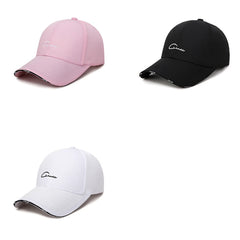 Men And Women Spring And Summer Baseball Cap Hipster Wild Black And White