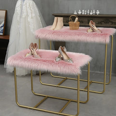 Soft Plush Sheepskin Carpets For Display Dressing Table Home Decor Fur Rugs