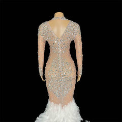 Evening Dresses: Long Dress Evening Birthday Celebrate Luxurious Costume