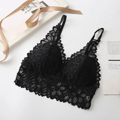 Wireless Bra For Women Padded Push Up Bralette Female Brassiere Soft Backless