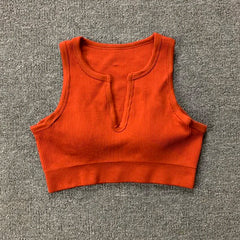 Seamless Sport Suit Yoga Suit Fitness Gym Clothes Women Gym Crop Top Yoga Shirts