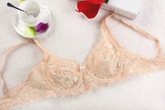 Women Push Up Bra Underwire Full Lace Brassiere Underwear Bras Bralette