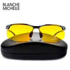 Men Sunglasses Polarized Sports Driving Night Vision Goggles Sunglass