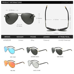 Sunglasses Men Aviation Coating Mirror Sun Glasses for Man Women