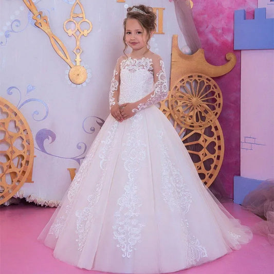 Flower Girls Dress Pageant Party Wedding Gown Prom Princess Formal Occassion Kids